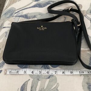 Kate Spade Black Leather Shoulder Bag
